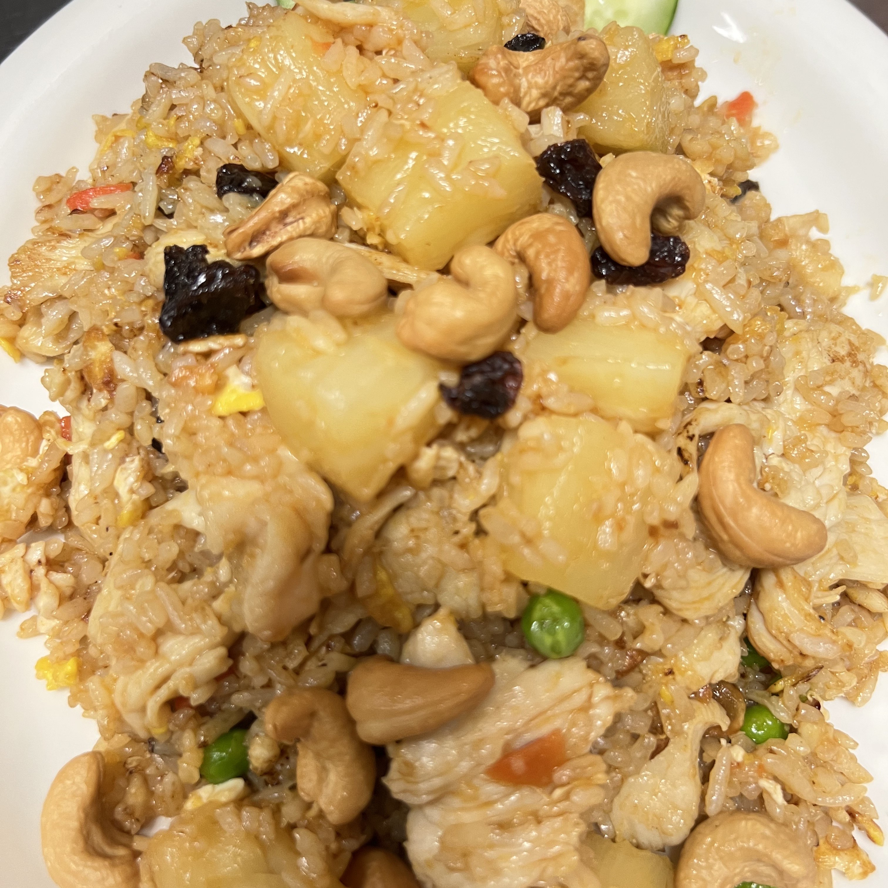 Thai pineapple fried rice at Pho Tommy 1